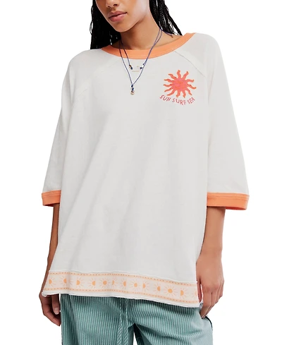 Free People Women's Giulia Oversized T-Shirt