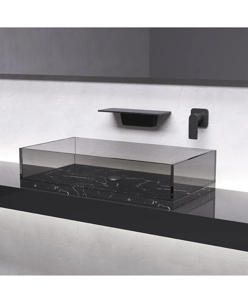 Phying Waterfall Bathroom Sink Faucet