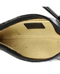 Pre-Owned Jacquemus Le Bisou Perle Shoulder Bag Eel Skin