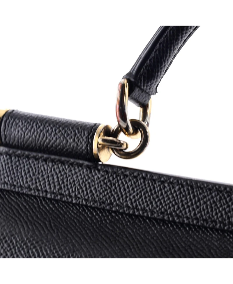 Pre-Owned Dolce & Gabbana Small Miss Sicily Bag Leather