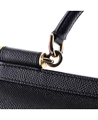 Pre-Owned Dolce & Gabbana Small Miss Sicily Bag Leather