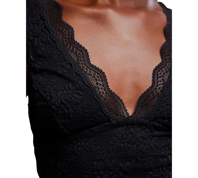 Free People Women's Intimately Loved You First Lace Pull-On Top