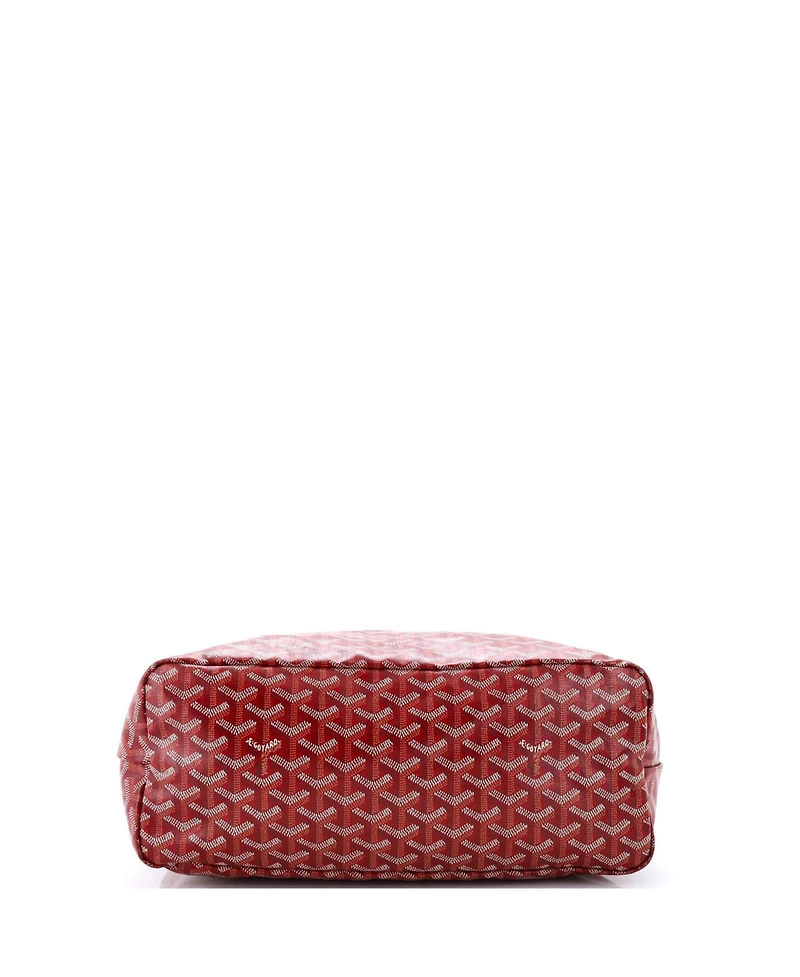 Pre-Owned Goyard Boheme Hobo Printed Coated Canvas