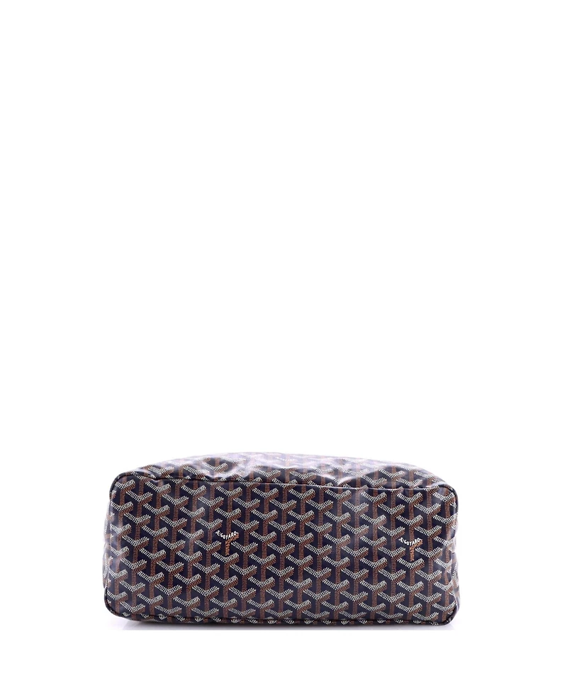 Pre-Owned Goyard Boheme Hobo Printed Coated Canvas