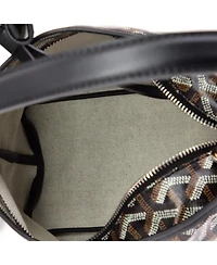 Pre-Owned Goyard Mini Boheme Hobo Coated Canvas