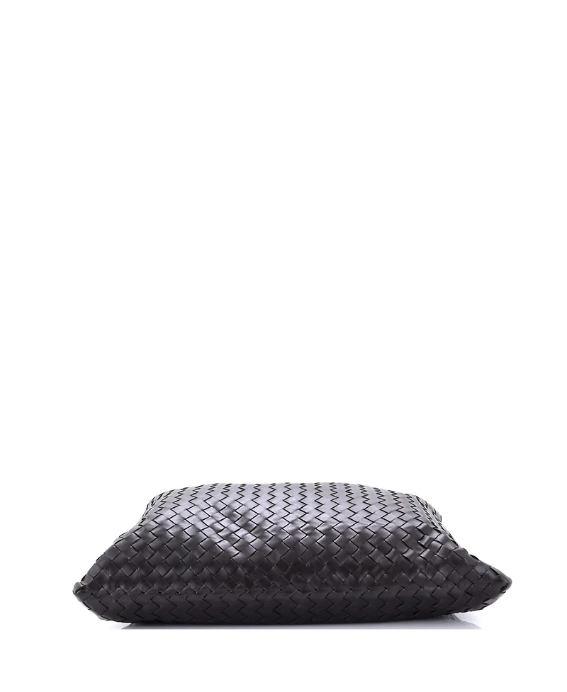 Pre-Owned Bottega Veneta Hop Hobo Intrecciato Leather