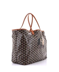 Pre-Owned Goyard Gm Saint Louis Tote Printed Coated Canvas