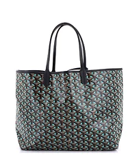 Pre-Owned Goyard Pm Saint Louis Tote Claire Voie Coated Canvas