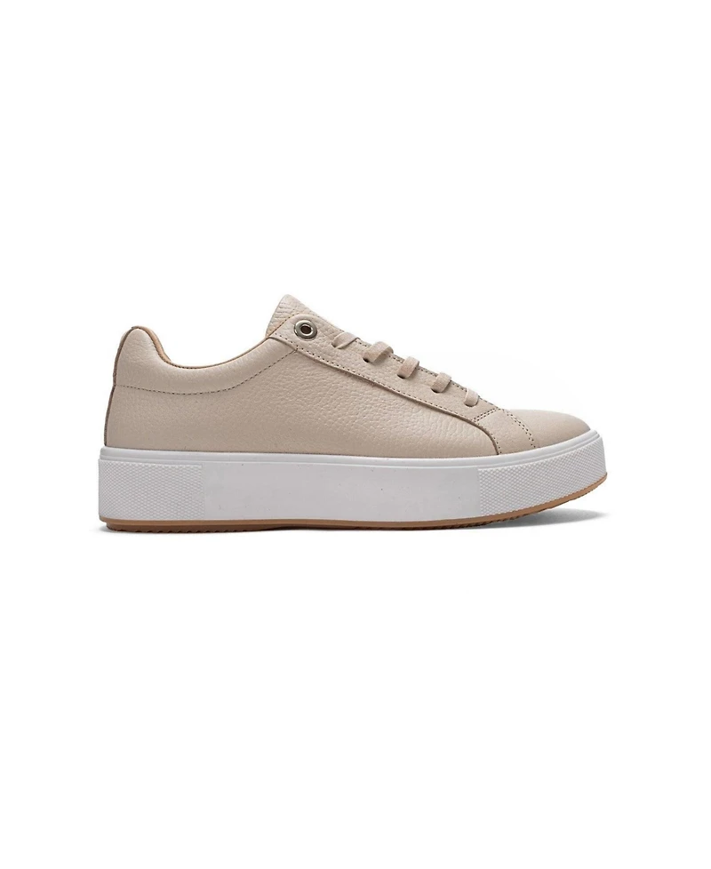 Forever & Always Shoes Women's Pallen Leather Casual Sneaker