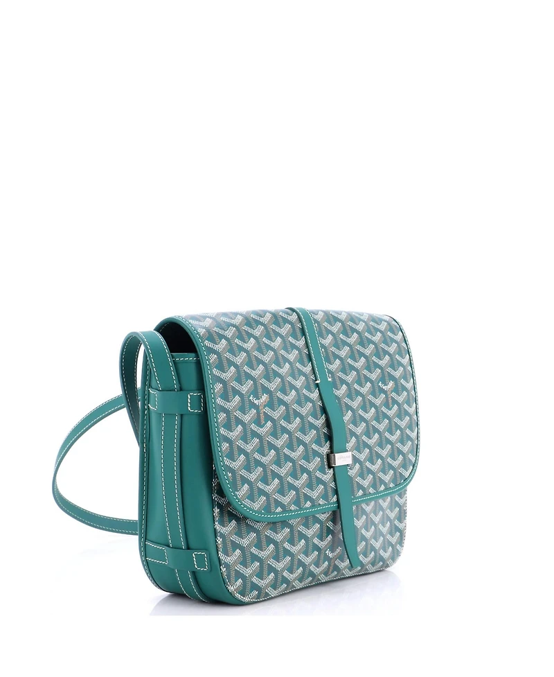 Pre-Owned Goyard Mm Belvedere Ii Messenger Bag Coated Canvas