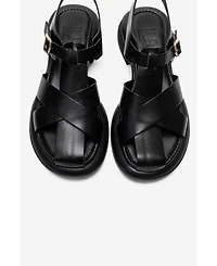 Forever & Always Women's Shoes Guido Leather Sandal