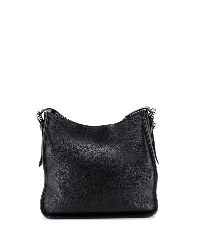 Pre-Owned Prada Medium Logo Strap Crossbody Bag Vitello Daino