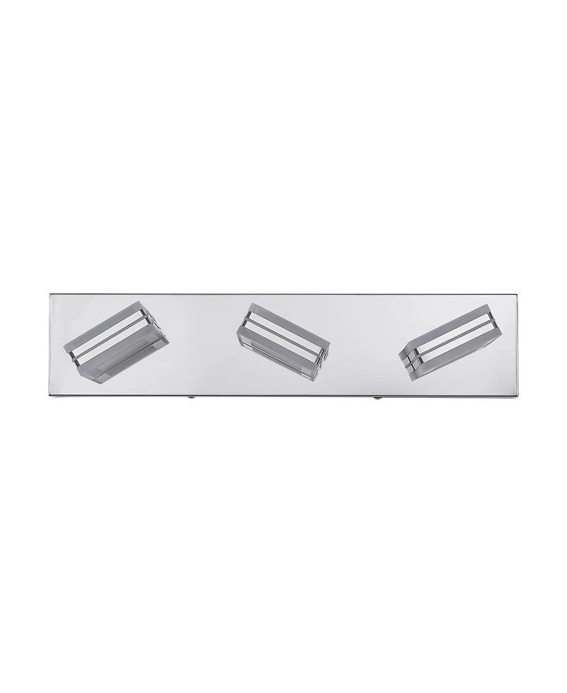 Busdays 3 Light Modern Dimmable Led Bathroom Vanity Light Over Mirror Bath Wall Lighting