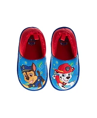 Nickelodeon Paw Patrol Marshall & Chase Plush Slippers Boys Cozy Warm Soft Padded Indoor Wear Slip On