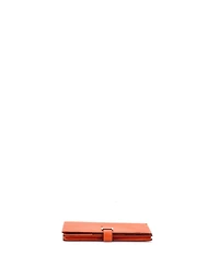 Pre-Owned HERMES Long Bearn Wallet Chevre Mysore