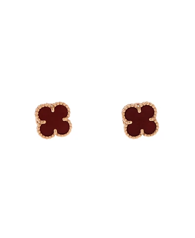 Pre-Owned Van Cleef & Arpels Sweet Alhambra Stud Earrings