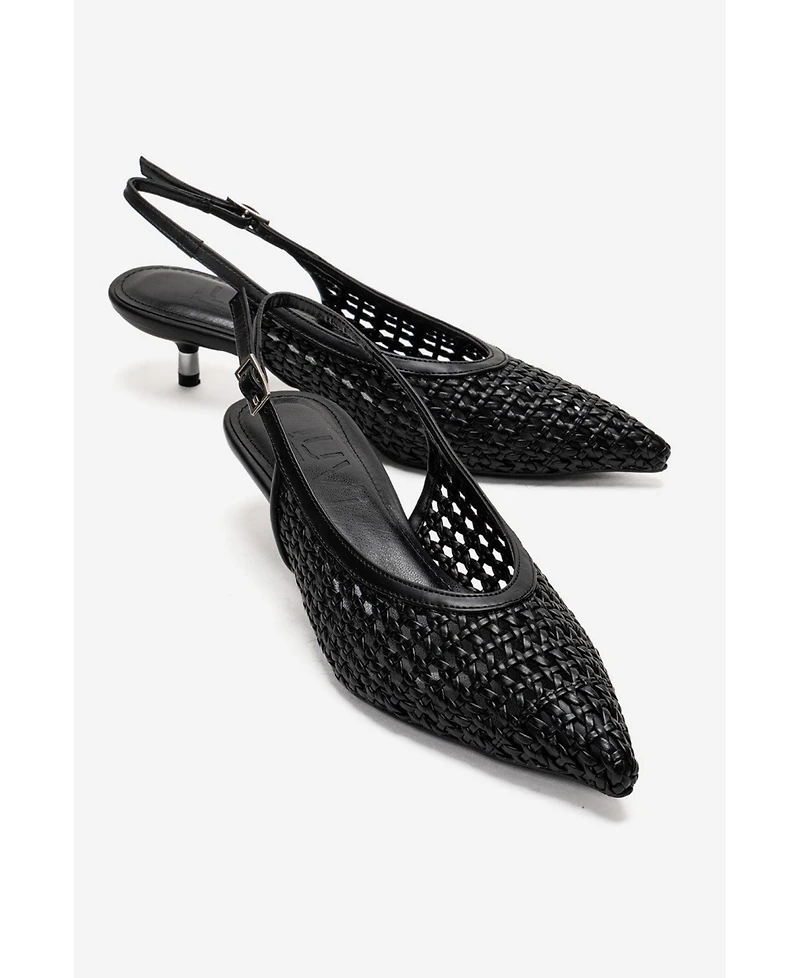 Prologue Shoes Women's Orelis Kitten Heel Pump