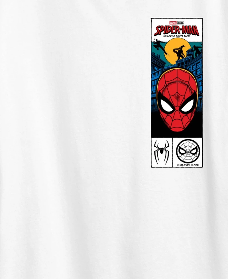 Hybrid Apparel Plus Spider-Man Comic Graphic T-Shirt