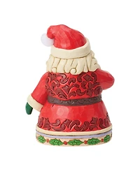 Jim Shore Heartwood Creek Fig Santa Drinking Hot Cocoa