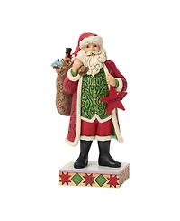 Jim Shore Heartwood Creek Fig Macy's Santa with Toys