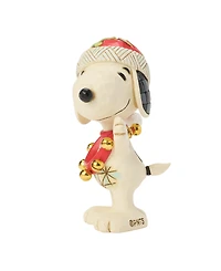 Jim Shore Peanuts Fig Snoopy with Bells