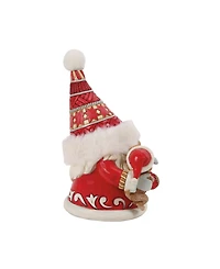 Jim Shore Heartwood Creek Fig Gnome Hugging Cute Puppy