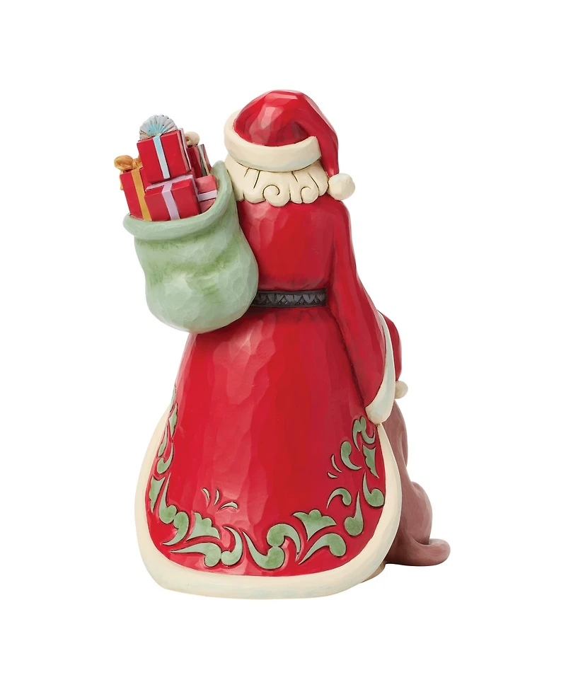 Jim Shore Heartwood Creek Fig Highland Glen Santa