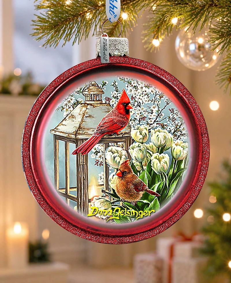 G.DeBrekht Birds Holiday Ornament