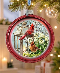 G.DeBrekht Birds Holiday Ornament