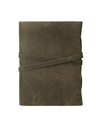 Gnuadz Leather Journal Deckle Edge Paper Vintage Key Handmade Notebook Diary Sketch Writing Pad