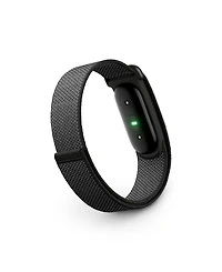 Fitbit Unisex Screenless Fitness and Health Tracking Obsidian Polyurethane Watch