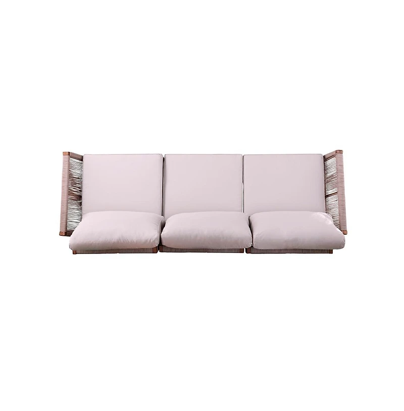 Augusta Home Brendina Outdoor 3-Seater Sofa