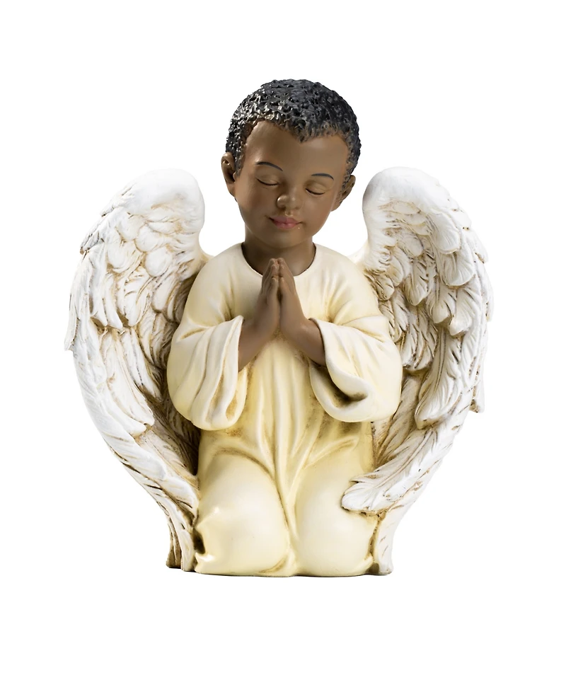 Napco African American Angel Praying Figurine