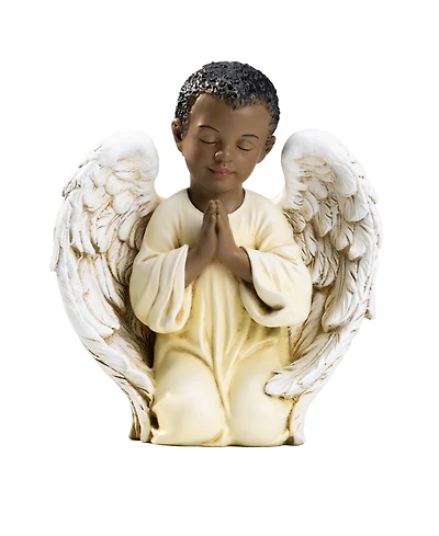 Napco African American Angel Praying Figurine