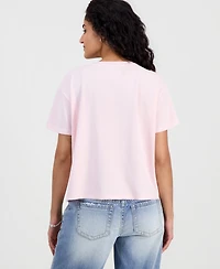 Grayson Threads, The Label Juniors' Hello Kitty Pumpkin Graphic-Print T-Shirt