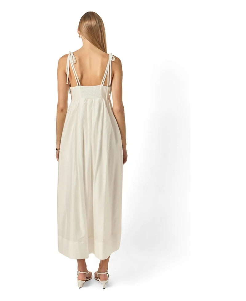 English Factory Women's Pearl Seashell Maxi Dress