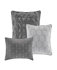 Madison Park Walter Seersucker 7-Pc. Comforter Set