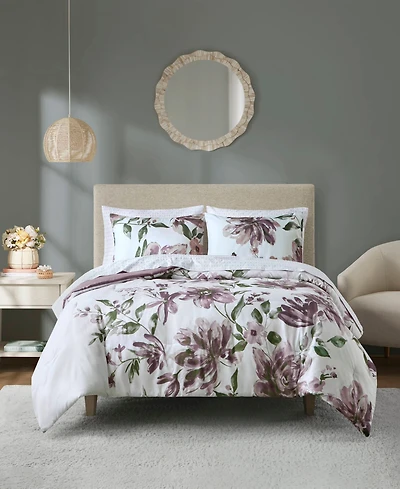 Madison Park Essentials Alice Floral 7-Pc. Comforter Set, California King