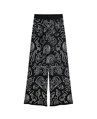 Desigual Women's Printed Knit Trousers