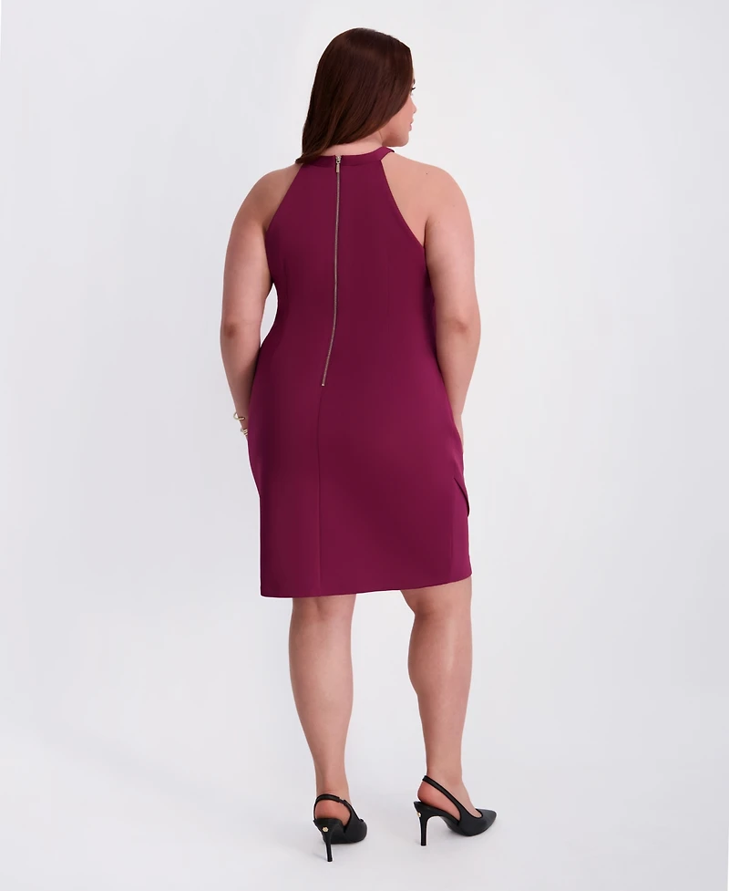 Siena Plus Scuba Crepe Midi Dress