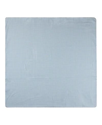 MeMoi Baby Boys Houndstooth-Printed Double-Sided 100% Cotton Snuggle Blanket