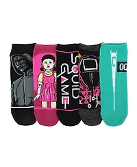Squid Game Women's Icons 5-Pair Ankle Socks
