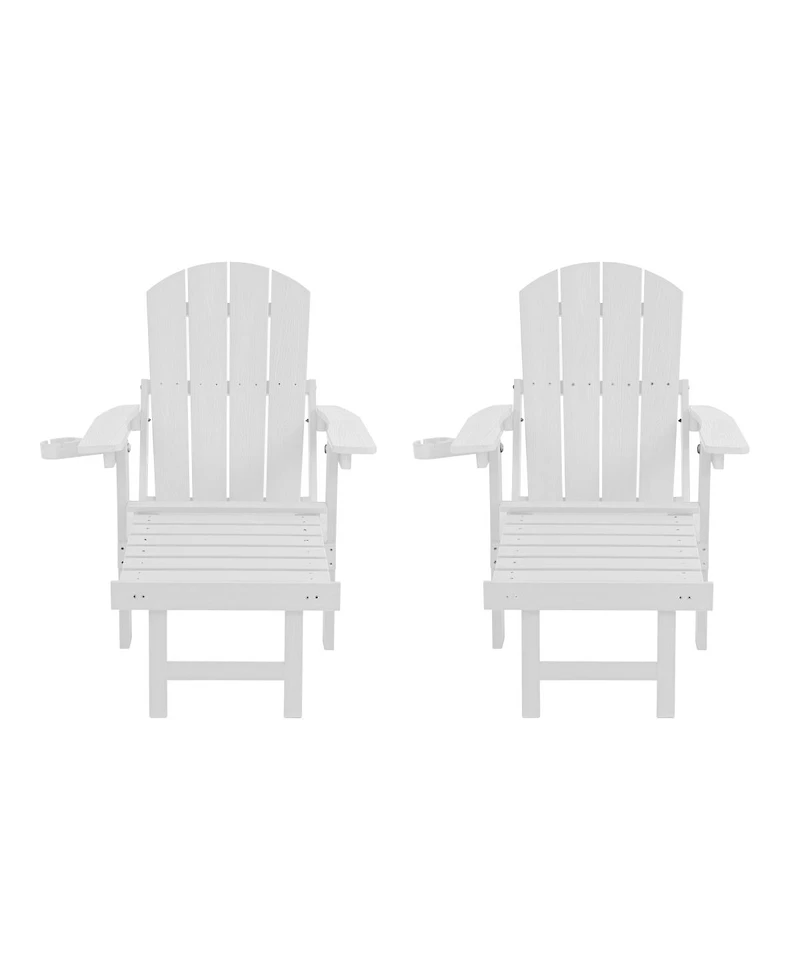 Streamdale Furniture 2-Piece All-Season Outdoor Lounge Chairs for Patio and Garden