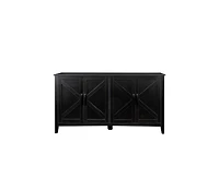Modern White 5 Drawer Dresser Bathrooom Cabinet Ample Storage Wide Chest of Drawers