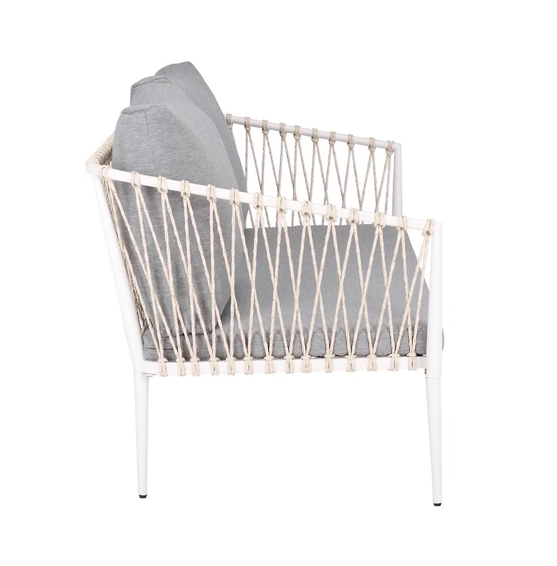 Augusta Home Dante Rope Patio Loveseat