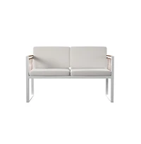 Augusta Home Wallmond Cushioned Outdoor Loveseat/Settee