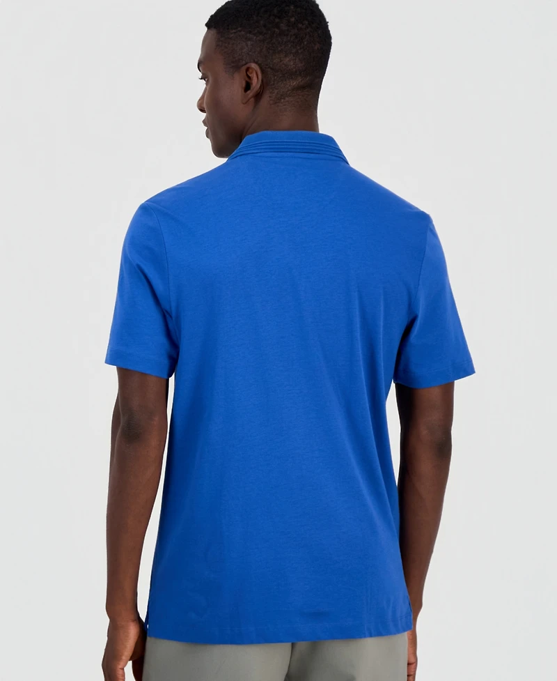 Alfani Men's Regular-Fit Mercerized Polo Shirt, Created for Macy's