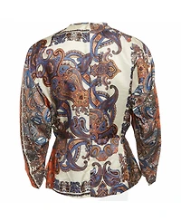 Pre-Owned Chloe Women's Printed Crepe Blouse