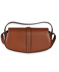 Pre-Owned Celine Brown Smooth Calfskin Tabou Clutch On Strap