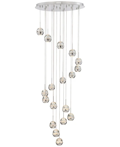 Lite Source Chrome 18-Light Chandelier